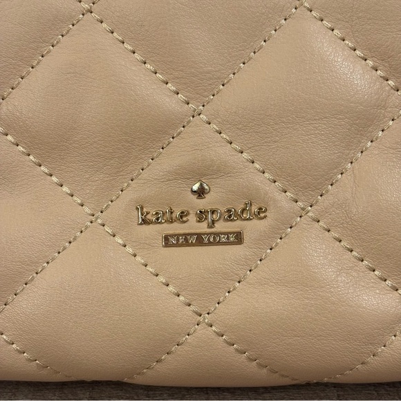kate spade Quilted Hobo Shoulder Bag in Blush Peach - Picture 4 of 4